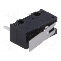 1 pcs x C&K - ZMA03A150L04PC - Microswitch SNAP ACTION, 3A/125VAC, with lever, SPDT, ON-(ON)
