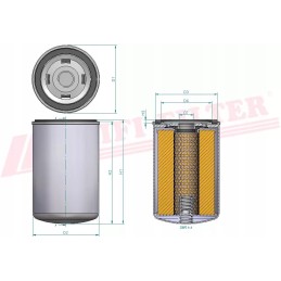 Hifi filter so 434 engine oil filter