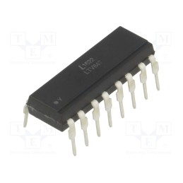 1 pcs x LITEON - LTV-847 - Optocoupler, THT, Ch: 4, OUT: transistor, Uinsul: 5kV, Uce: 35V, DIP16