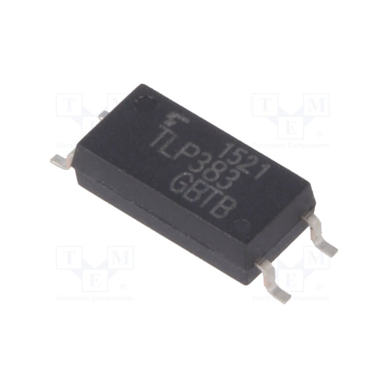 1 pcs x TOSHIBA - TLP383(E(T - Optocoupler, SMD, Ch: 1, OUT: transistor, Uinsul: 5kV, Uce: 80V, SO6L