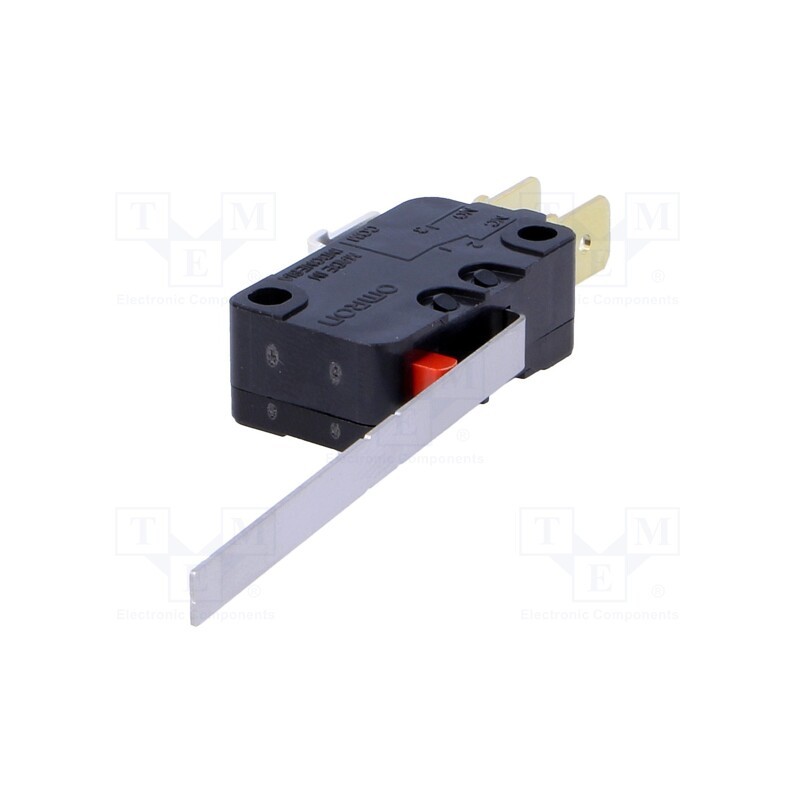 1 pcs x OMRON OCB - D3V-163-1C5 - Microswitch SNAP ACTION, 16A/250VAC, 10A/30VDC, with lever, SPDT