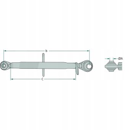 Central connector cable ursus 3512 3514 mf 255 30