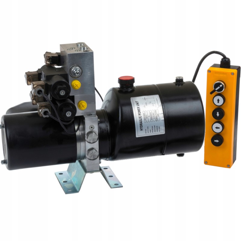 Hydraulic unit 2 5kw 5l power pack plug snow removal