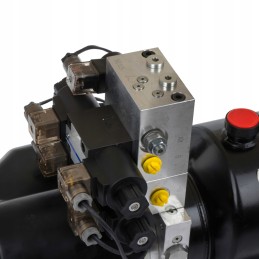 Hydraulic unit 2 5kw 5l power pack plug snow removal