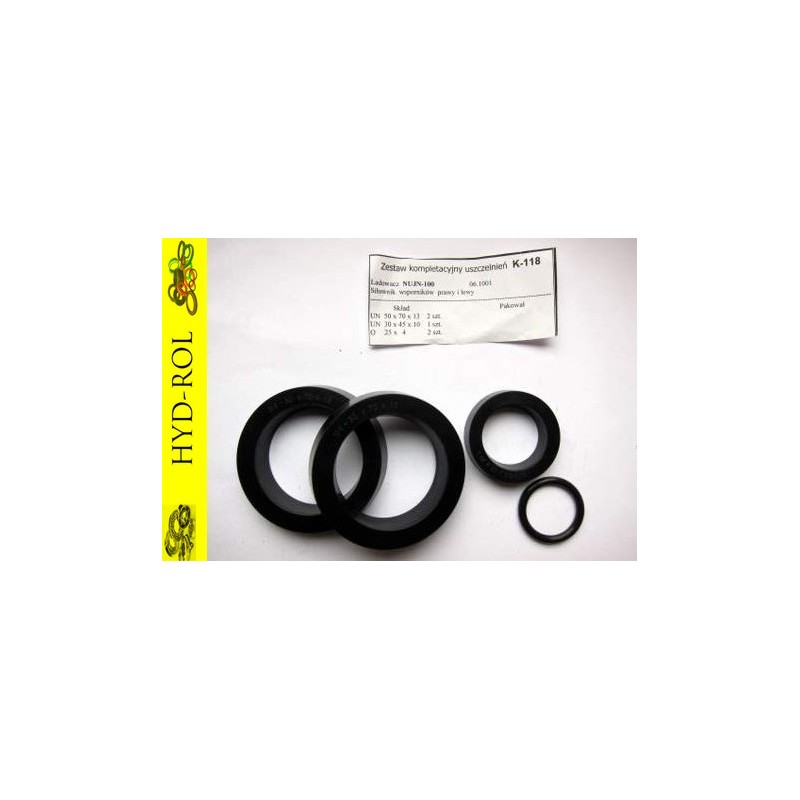 Seals for actuator brackets nujn 100 k 118