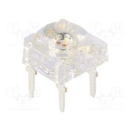 1 pcs x OPTOSUPPLY - OSTQGAZ5D1D - LED Super Flux, 7.62x7.62mm, tricolour, red/green/yellow, 130°