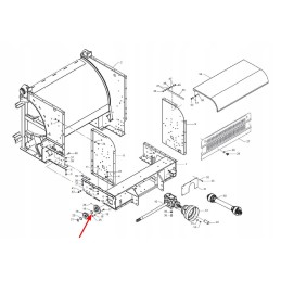 B01300126r gear shaft washer