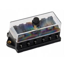Box with flat fuses, 6 pcs