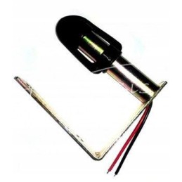 Side swivel lamp stem motogeneric power