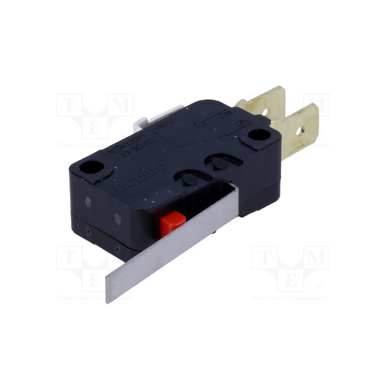 1 pcs x OMRON OCB - D3V-162-1C5 - Microswitch SNAP ACTION, 16A/250VAC, 10A/30VDC, with lever, SPDT