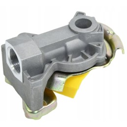 Hard air connection without valve, thread M22x1 5