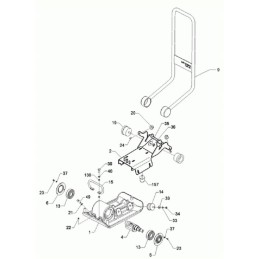 Wacker vp wp dps handle shock absorber 0105056