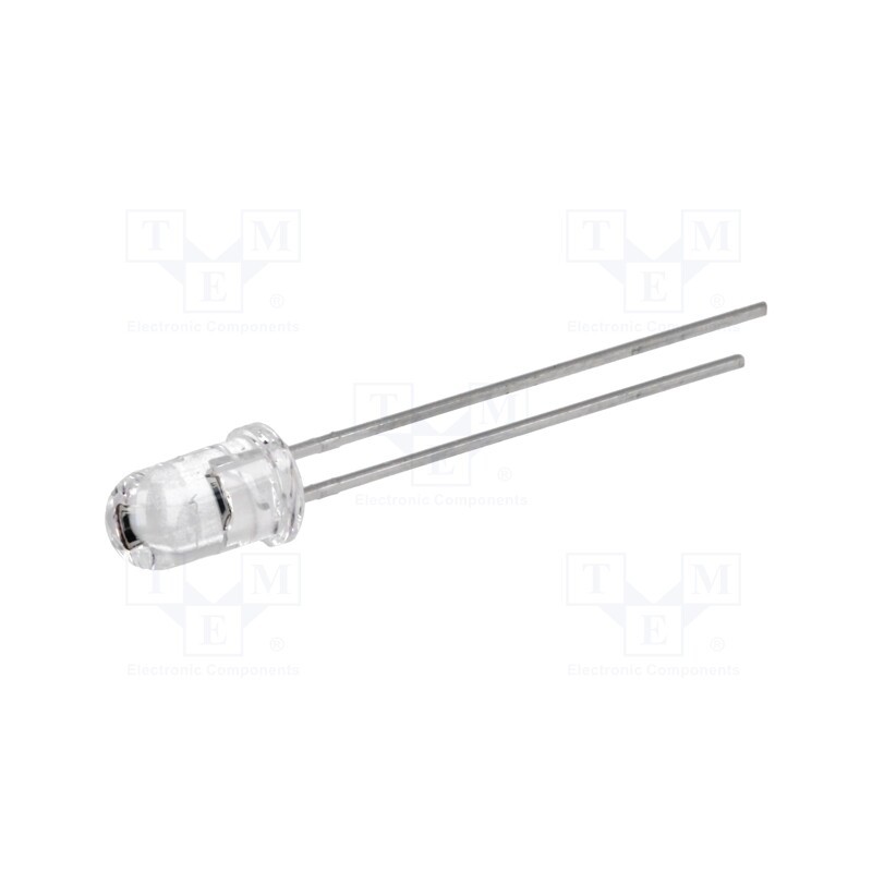 1 pcs x ams OSRAM - SFH 213 - PIN IR photodiode, 5mm, THT, 850nm, 400÷1100nm, 10°, 1nA, 150mW