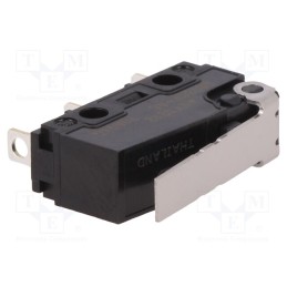 1 pcs x PANASONIC - AVT3212 - Microswitch SNAP ACTION, 3A/250VAC, 3A/30VDC, with lever, SPDT