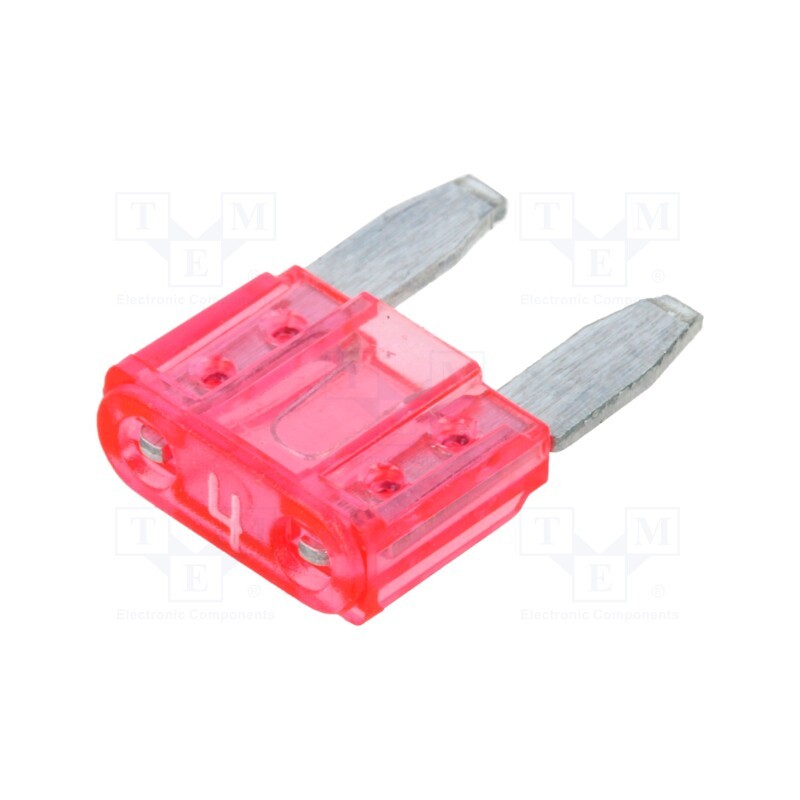 5 pcs x OPTIFUSE - APM-4A - Fuse: fuse, 4A, 32VDC, automotive, 11mm, Mini