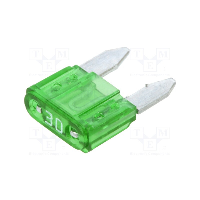 5 pcs x OPTIFUSE - APM-30A - Fuse: fuse, 30A, 32VDC, automotive, 11mm, Mini