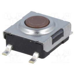 1 pcs x NKK SWITCHES - CB315FP - Microswitch TACT, SPST, Pos: 2, 0.05A/24VDC, 1.57N, 6.2x6.2x3.1mm