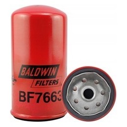 Spin on baldwin bf7663 fuel filter