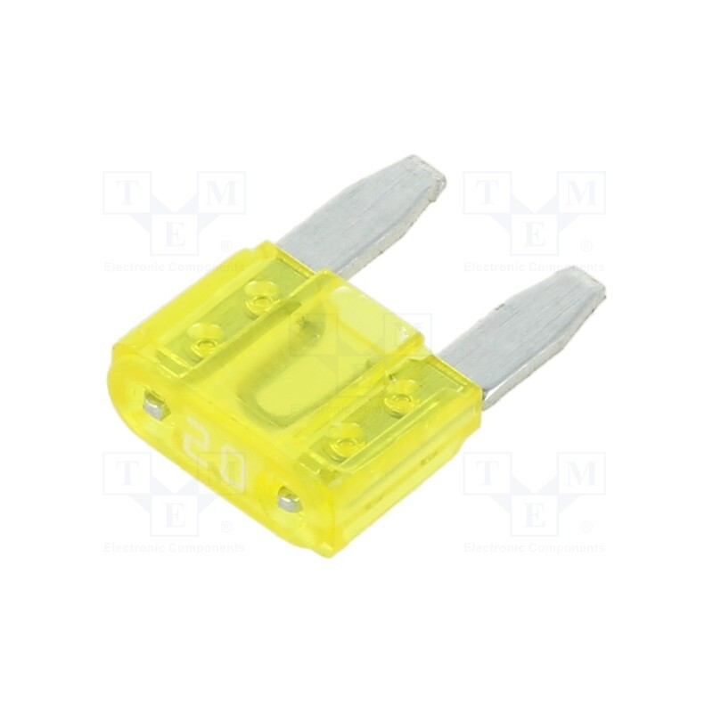 5 pcs x OPTIFUSE - APM-20A - Fuse: fuse, 20A, 32VDC, automotive, 11mm, Mini