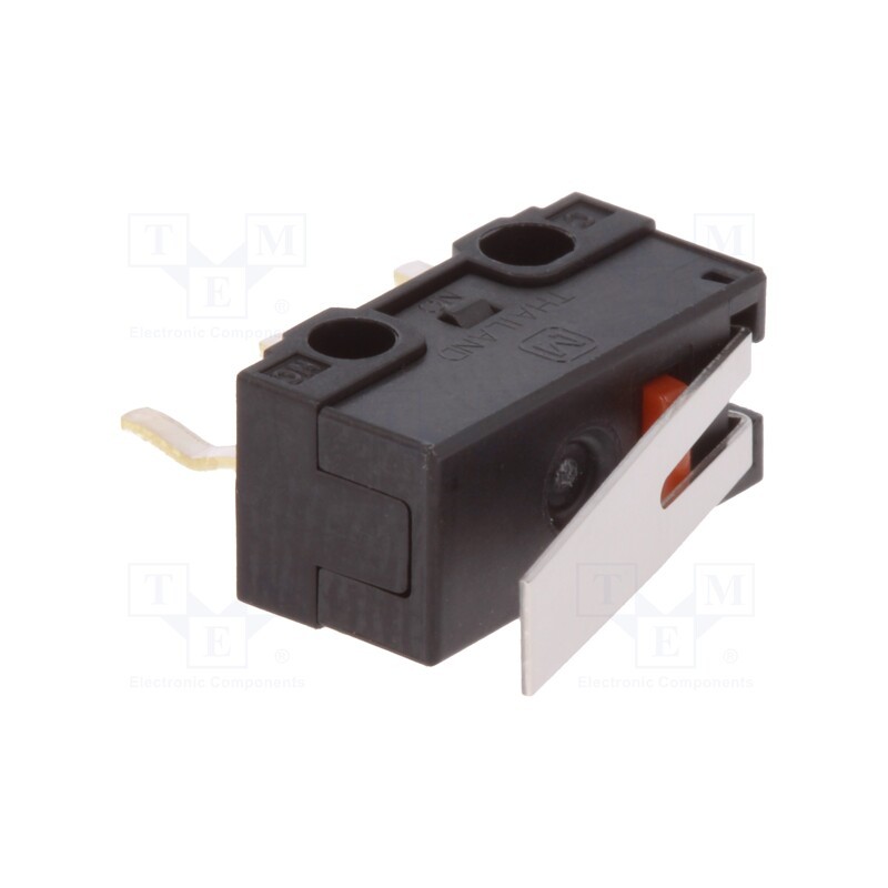 1 pcs x PANASONIC - AH146261AT - Microswitch SNAP ACTION, 1A/125VAC, 1A/30VDC, with lever, SPDT