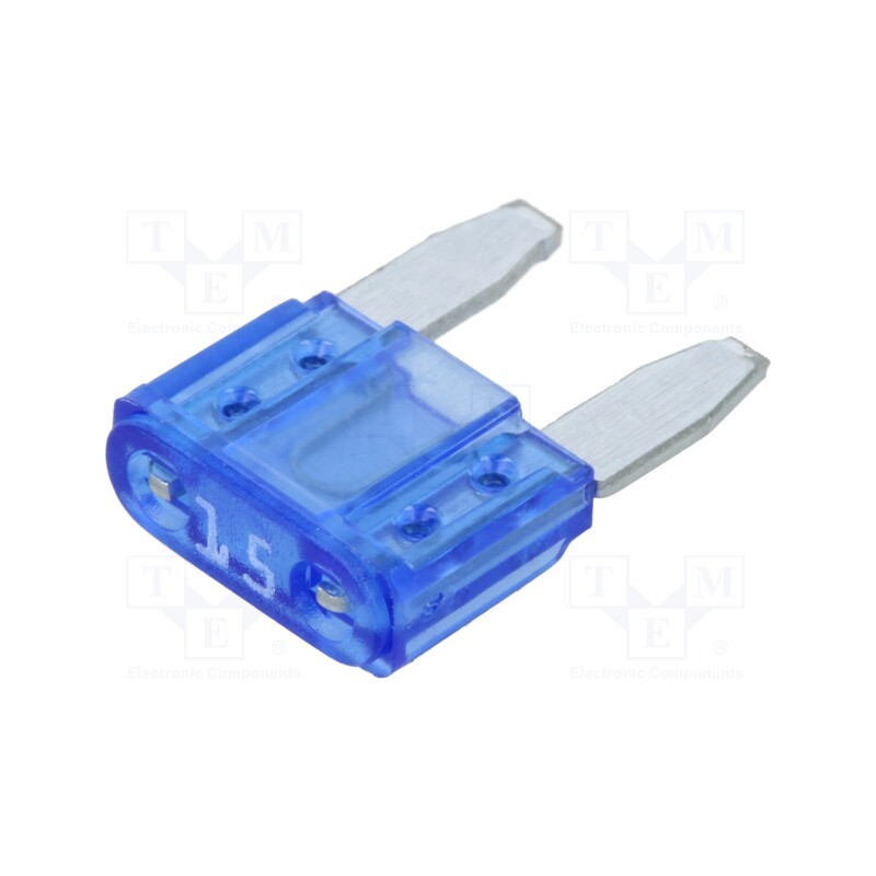 5 pcs x OPTIFUSE - APM-15A - Fuse: fuse, 15A, 32VDC, automotive, 11mm, Mini