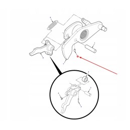 69526 Allen pressure screw 3 8 16x3 4