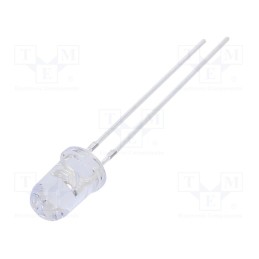 1 pcs x OPTOSUPPLY - OSV2YL5A31A-5V - LED, UV, 30°, 12÷20mA, P: 150mW, 370÷380nm, 5VDC, THT, Front: convex