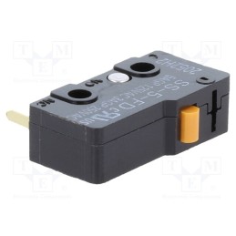 1 pcs x OMRON OCB - SS5FD - Microswitch SNAP ACTION, 3A/250VAC, without lever, SPDT, ON-(ON)
