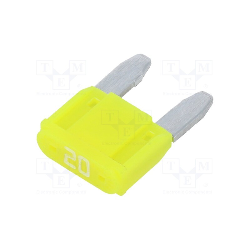 5 pcs x ESKA - 341831 - Fuse: fuse, 20A, 32VDC, automotive, 10.9mm, tin alloy