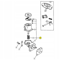 Fuel pump cva jcb 3cx 4cx