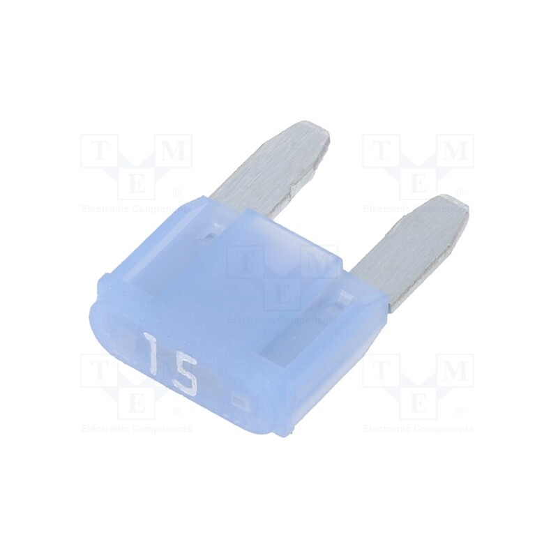 5 pcs x ESKA - 341829 - Fuse: fuse, 15A, 32VDC, automotive, 10.9mm, tin alloy