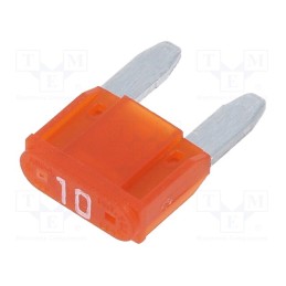 5 pcs x ESKA - 341827 - Fuse: fuse, 10A, 32VDC, automotive, 10.9mm, tin alloy