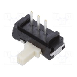 1 pcs x ALPS - SSSS916400 - Switch: slide, Pos: 2, SPDT, 0.1A/12VDC, ON-ON, THT, Leads: for PCB