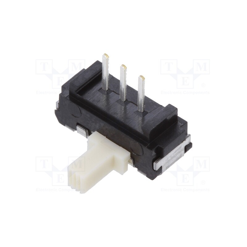 1 pcs x ALPS - SSSS916400 - Switch: slide, Pos: 2, SPDT, 0.1A/12VDC, ON-ON, THT, Leads: for PCB