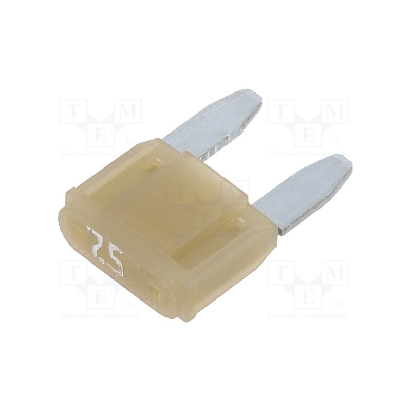 5 pcs x ESKA - 341826 - Fuse: fuse, 7.5A, 32VDC, automotive, 10.9mm, tin alloy