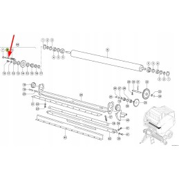 214201 0 stud screw m8 x 60