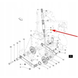 Kb8852345 tensioner washer