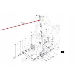 Kb3402507 chain tensioner tube
