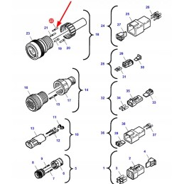 700719870 electrical socket pin