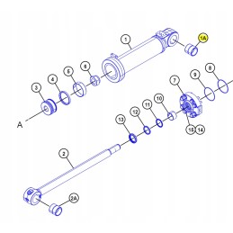 Cat loader actuator bushing 9j7099