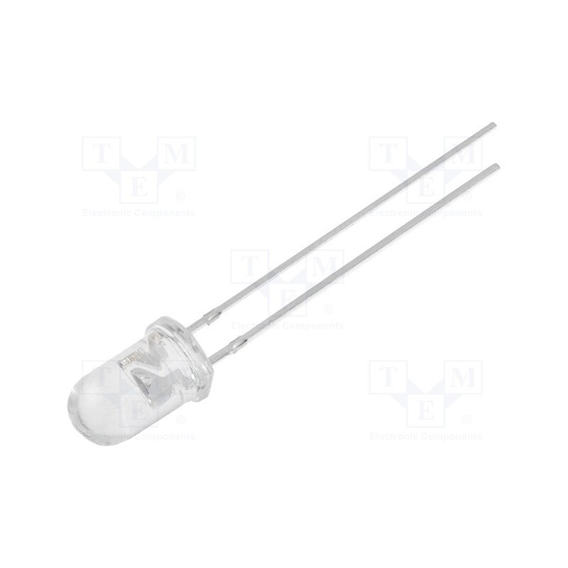 1 pcs x OPTOSUPPLY - OSPK5111A-LM - LED, 5mm, pink, 1560mcd, 15°, Front: convex, 2.9÷3.6V, No.of term: 2