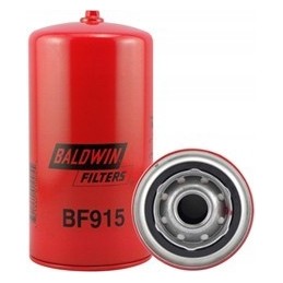 Spin on Baldwin BF915 fuel filter