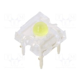 1 pcs x OPTOSUPPLY - OSW47LZ141P - LED Super Flux, 7.62x7.62mm, white cold, 10000÷12000mcd, 40°