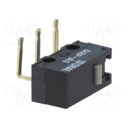 1 pcs x OMRON OCB - D2F-A1 - Microswitch SNAP ACTION, 3A/125VAC, 2A/30VDC, without lever