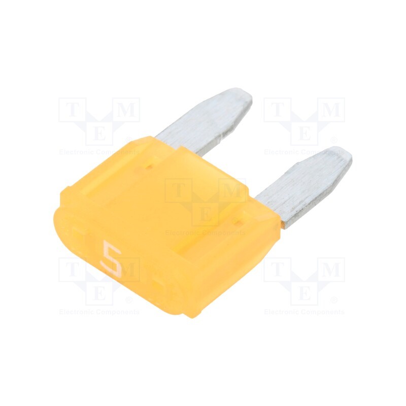 5 pcs x ESKA - 341124-58V - Fuse: fuse, 5A, 58VDC, automotive, 11.2mm, tin alloy