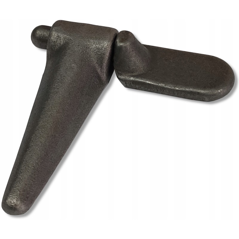 Complete trailer side hinge, diameter 11