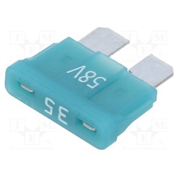 5 pcs x ESKA - 340034-58V - Fuse: fuse, 35A, 58VDC, automotive, 19.3mm, tin alloy