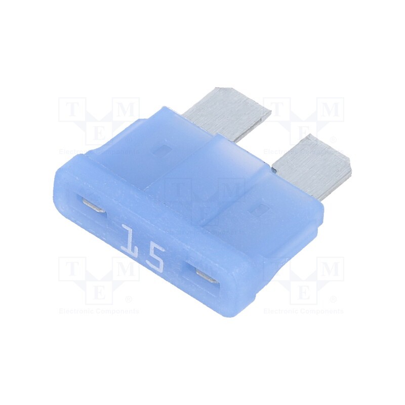 5 pcs x ESKA - 340029-58V - Fuse: fuse, 15A, 58VDC, automotive, 19.3mm, tin alloy