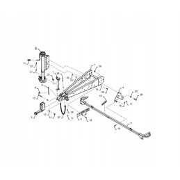 New Holland Rollbelt 150 press washer 47853087