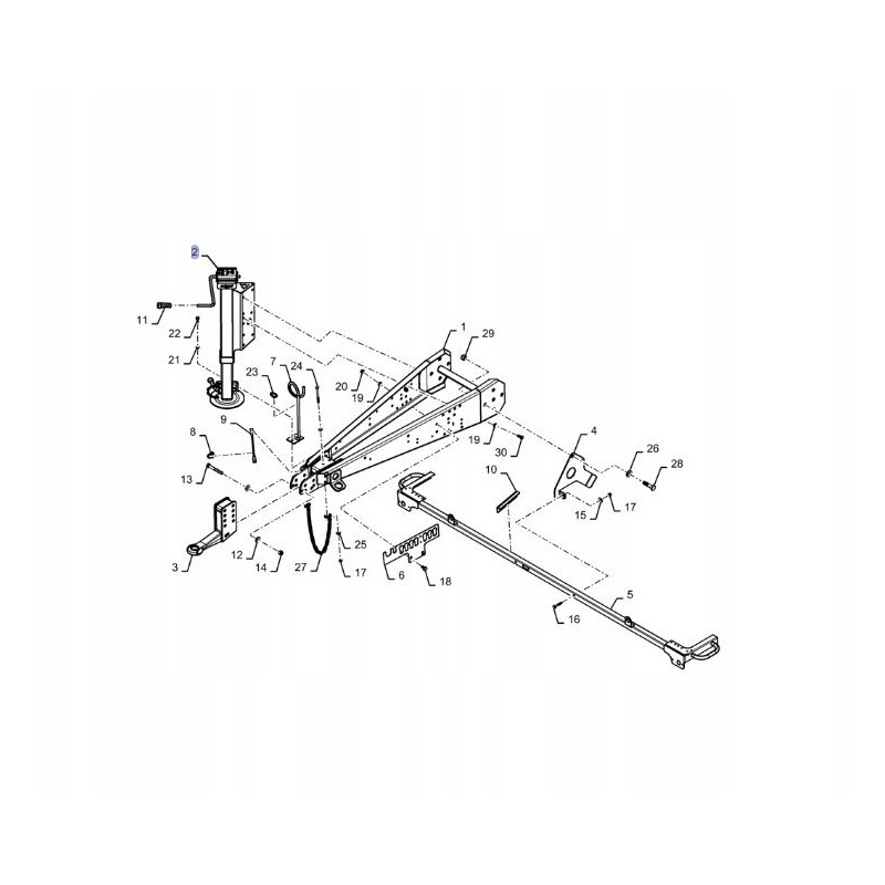 New Holland Rollbelt 150 press washer 47853087